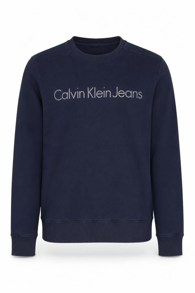 Calvin Klein Jeans Men's Blue Pullover Sweatshirt M