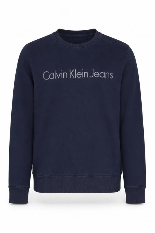 Calvin Klein Jeans Men's Blue Pullover Sweatshirt M
