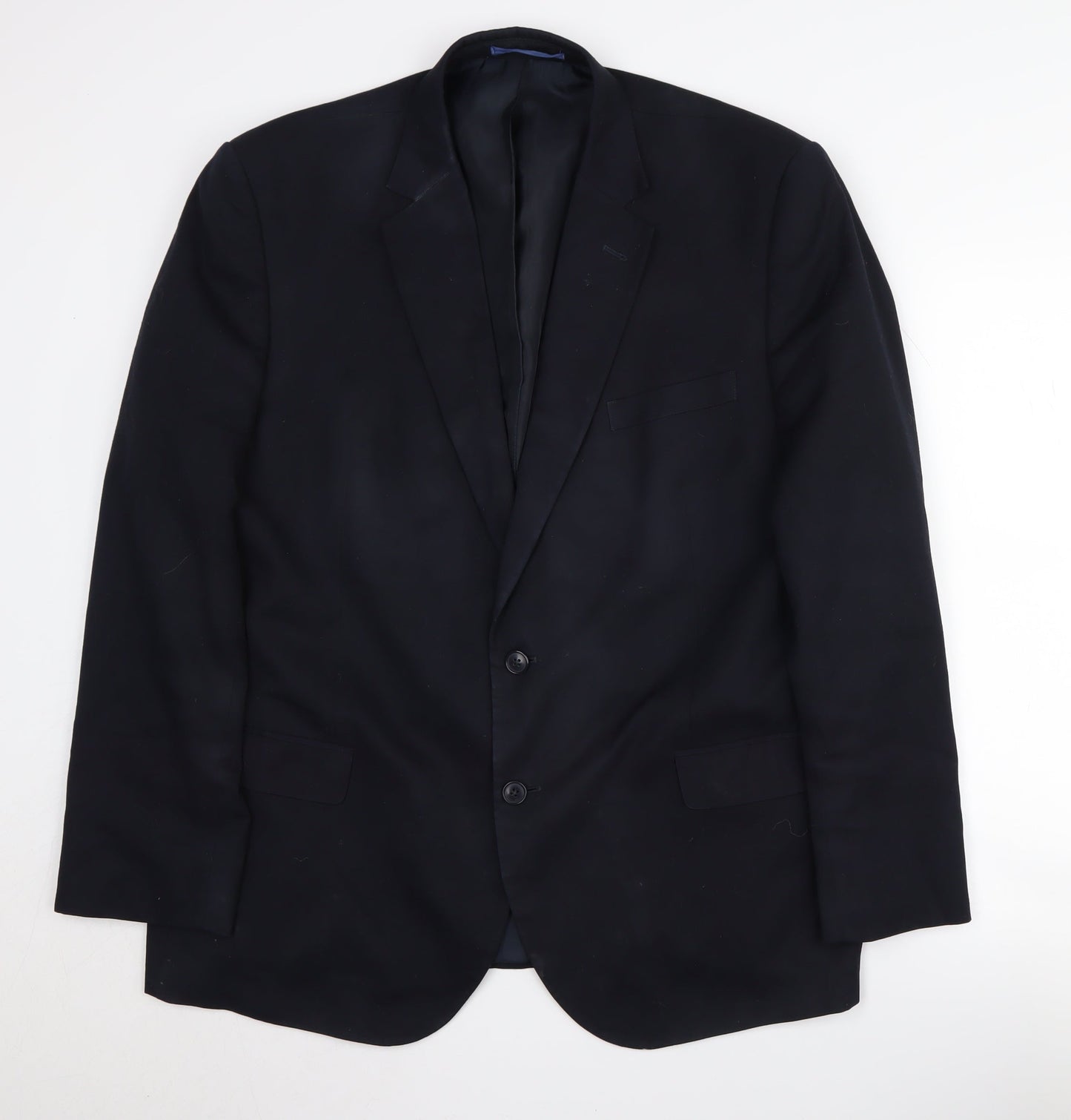 Marks and Spencer Men's Blue Blazer 46 Regular Fit