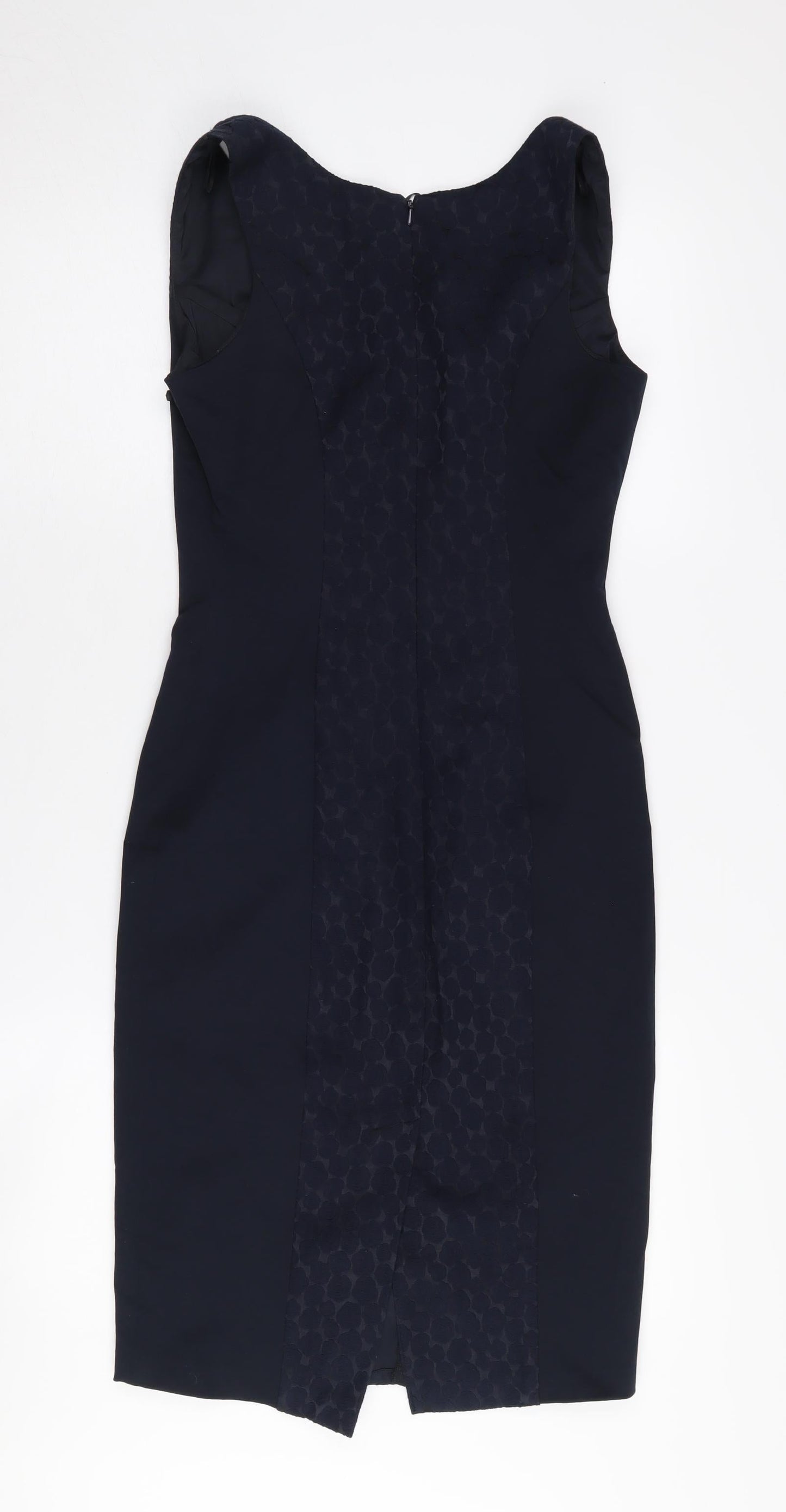 Next Women's Black Sleeveless Sheath Dress - Size 6
