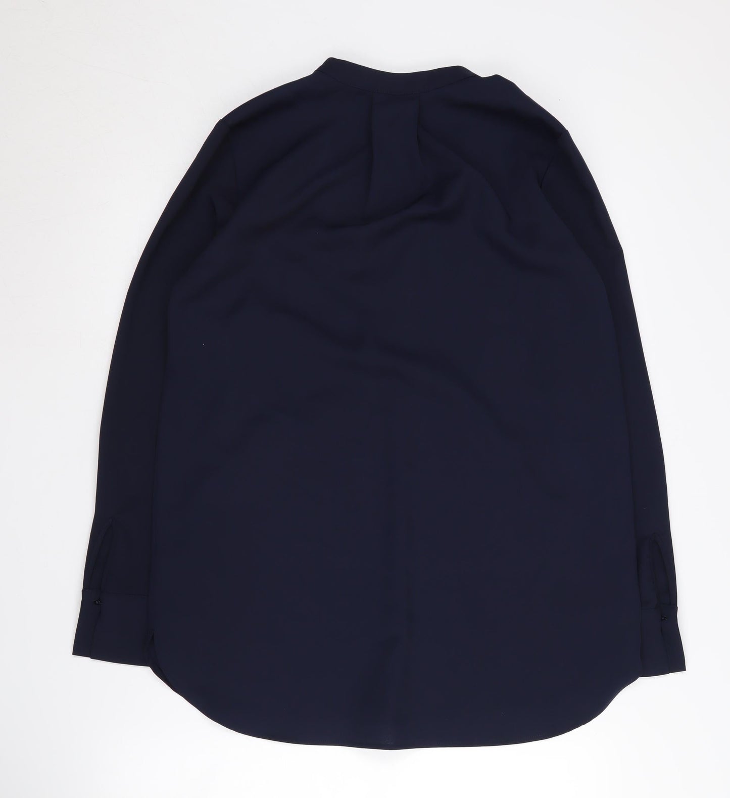 Warehouse Women's Blue Long Sleeve Blouse Size 8