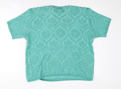 Berkertex Women's Blue Pullover Jumper Size 18-20