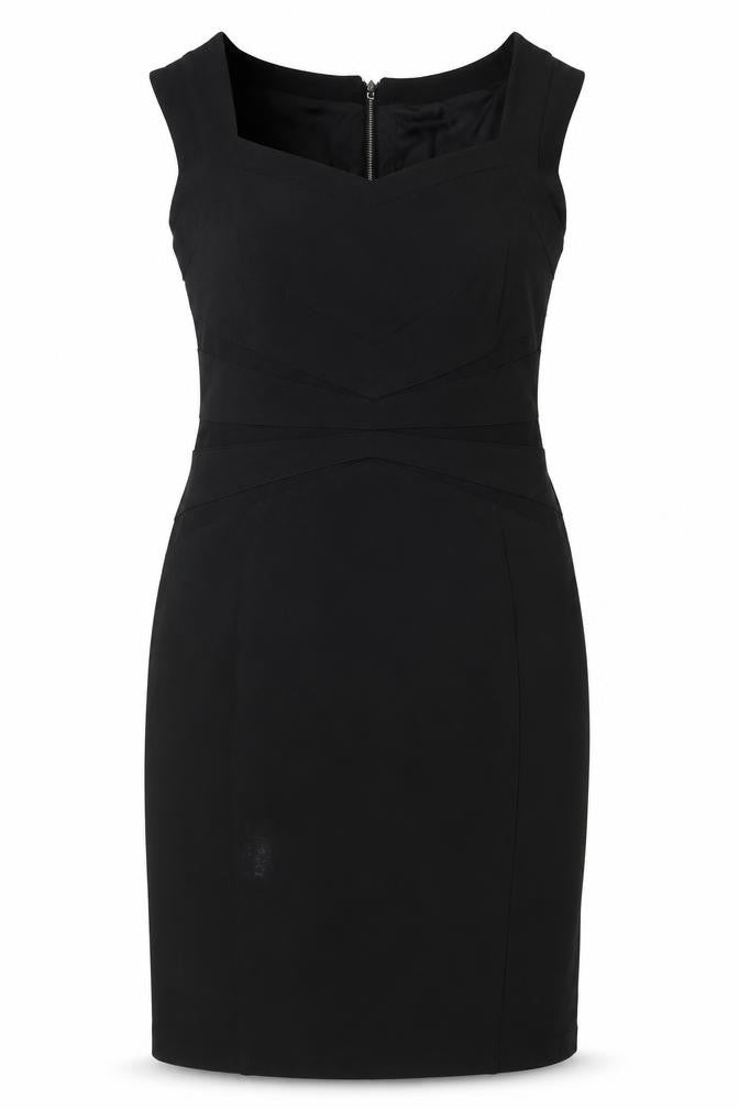 Marks & Spencer Black Sheath Dress Size 14