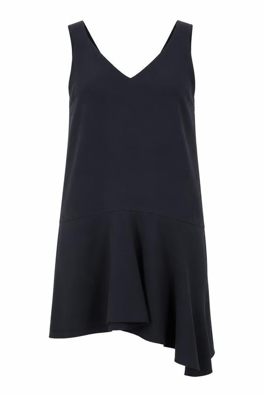 ASOS Women's Black Sleeveless V-Neck Dress Size 10