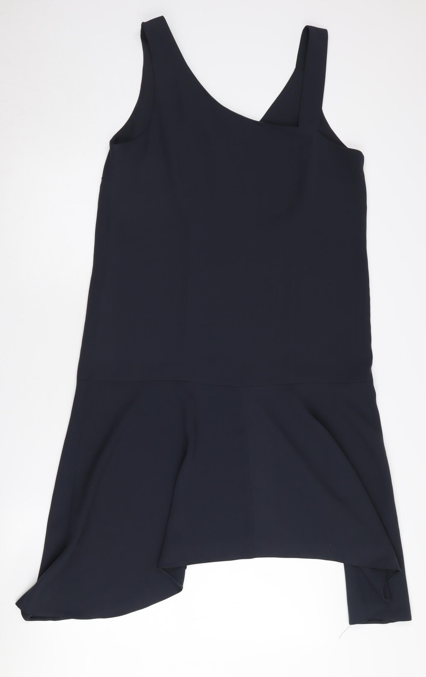 ASOS Women's Black Sleeveless V-Neck Dress Size 10