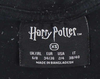 Harry Womens Potter Black XS T-Shirt