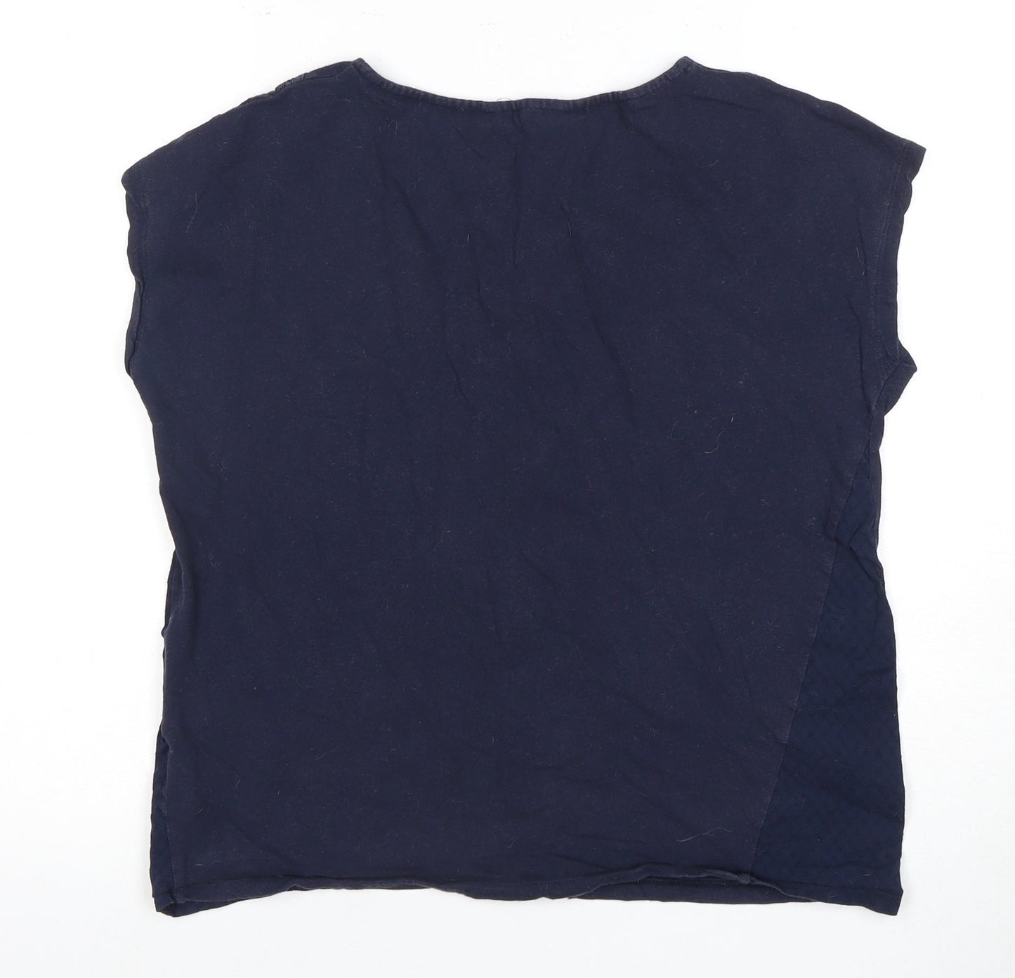 White Stuff Women's Blue Sleeveless Blouse 12