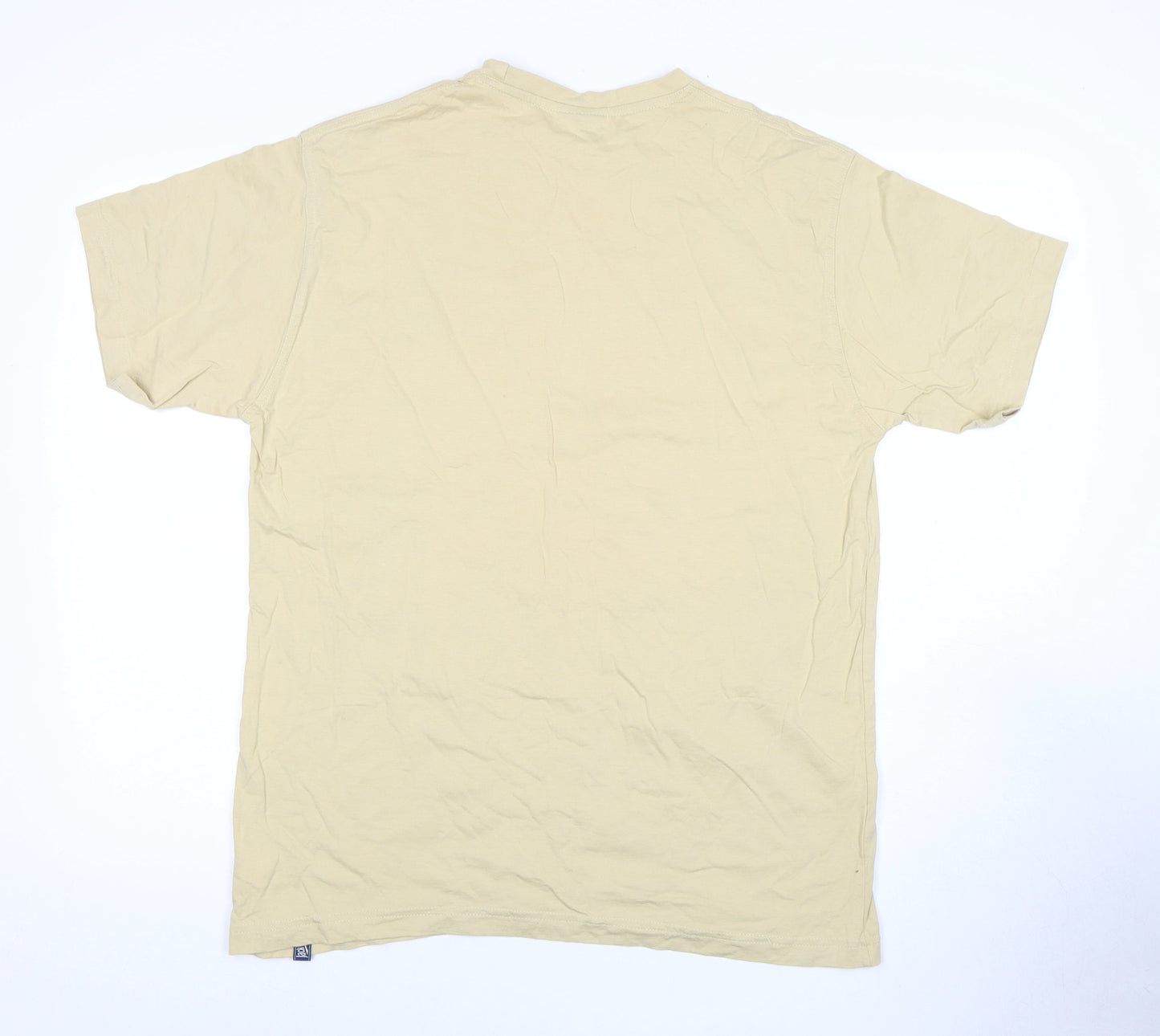 Jack & Danny's Beige XL Beach T-Shirt, Retro Style