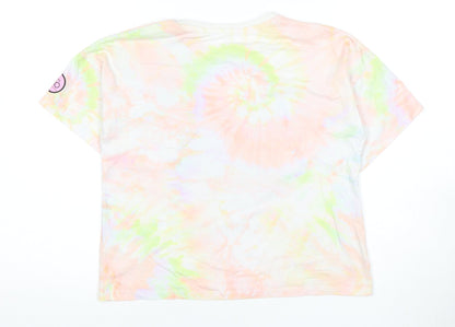 Back view of Disney girls’ multicoloured graphic t-shirt 11-12 years