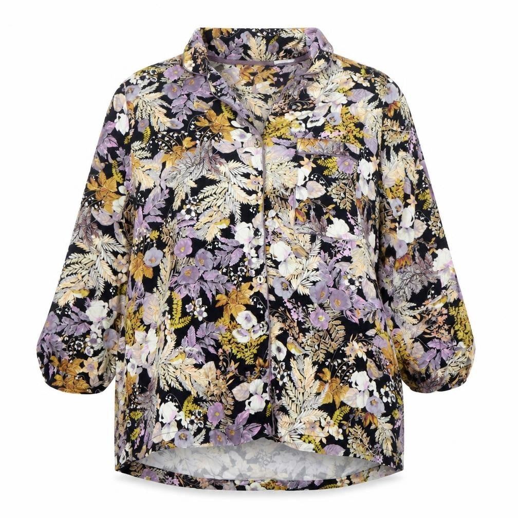 FatFace Women's Floral Nightshirt, Multicoloured, Size 18
