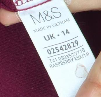 Marks & Spencer Women's Red Polka Dot Cardigan Size 14