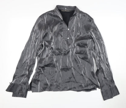 Elizabeth Emanuel Women's Black Blouse, Size 16