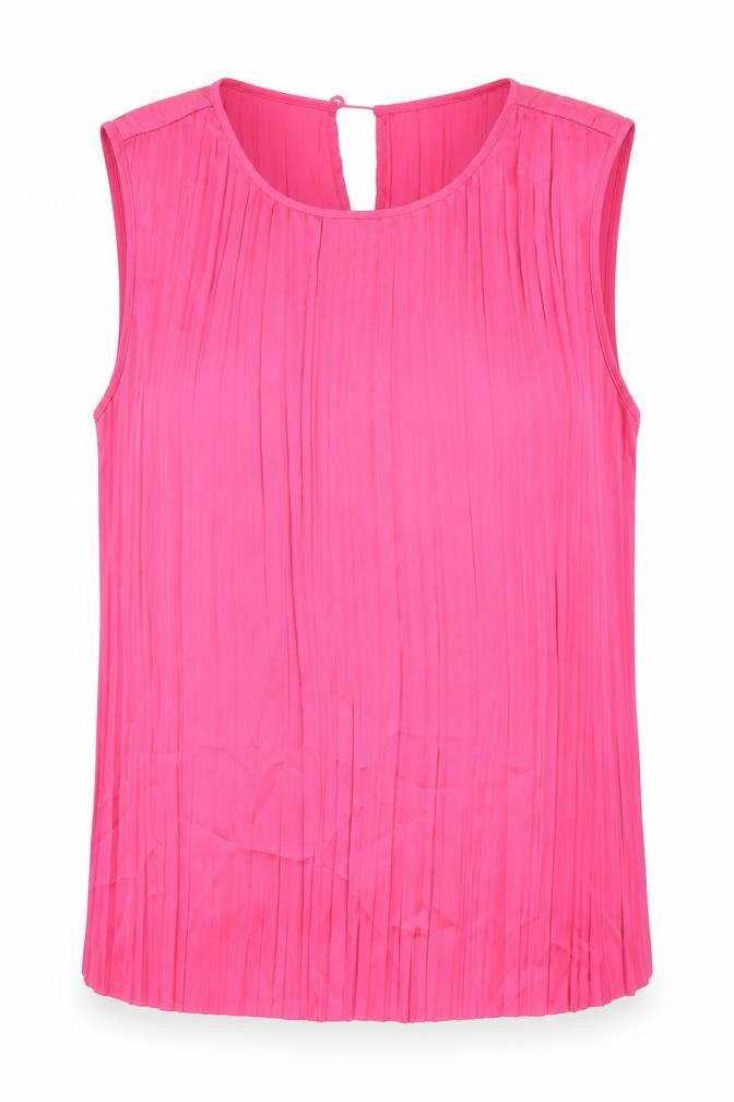 Marks & Spencer Women Pink Sleeveless Blouse, Size 12