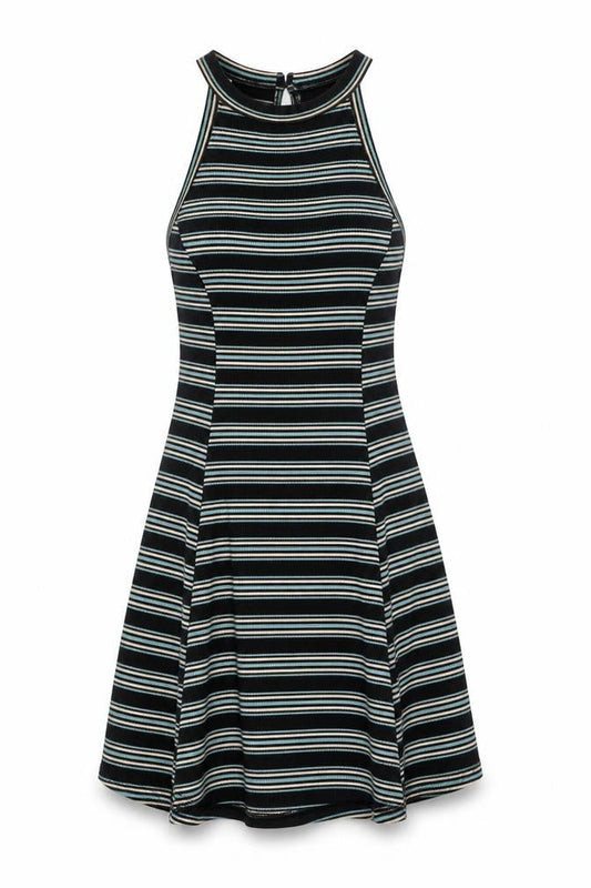 Hollister Women's Black Striped Tank Dress Size S