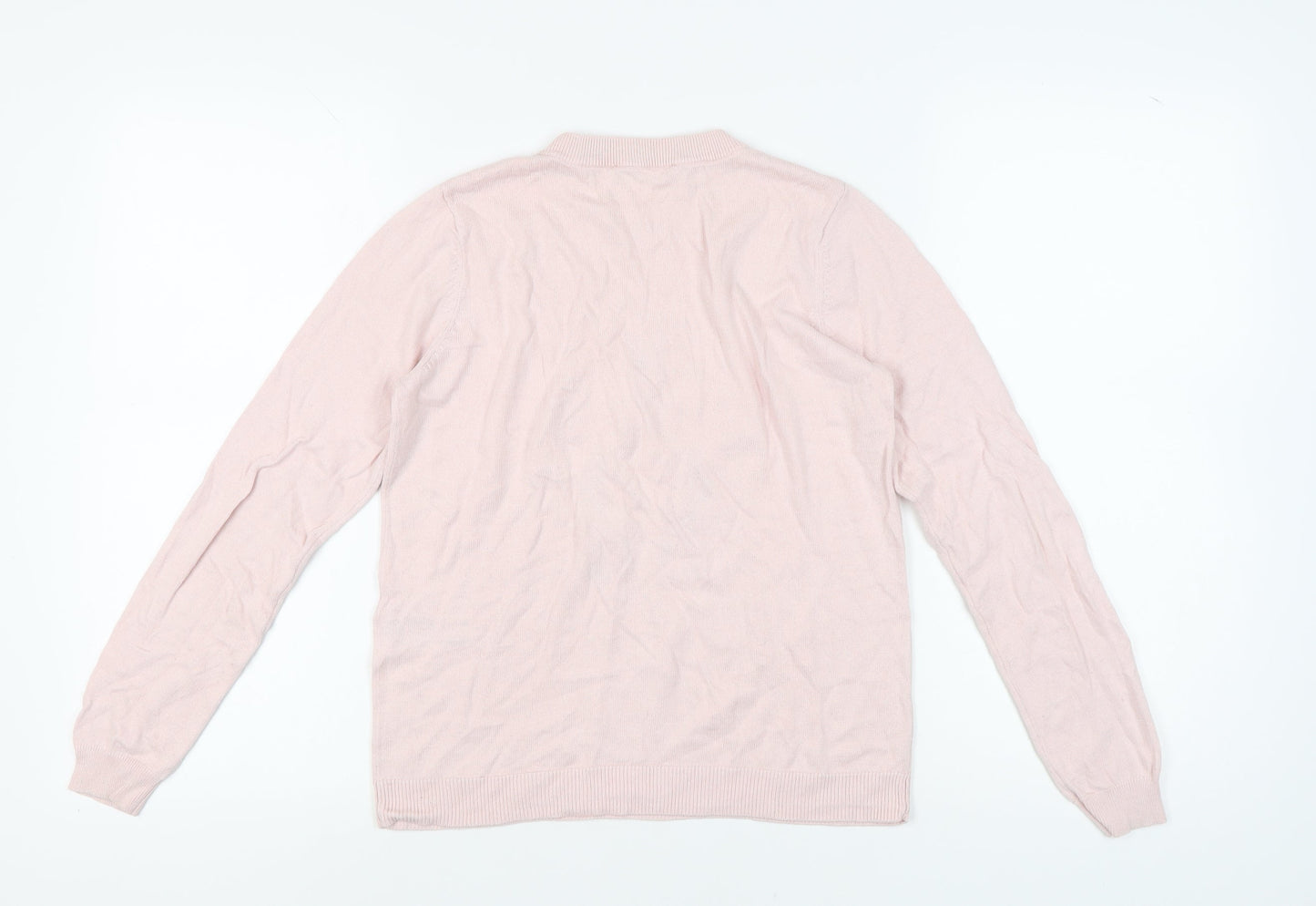 Oasis Women's Pink Flamingo Jumper, Size S, Casual Pullover