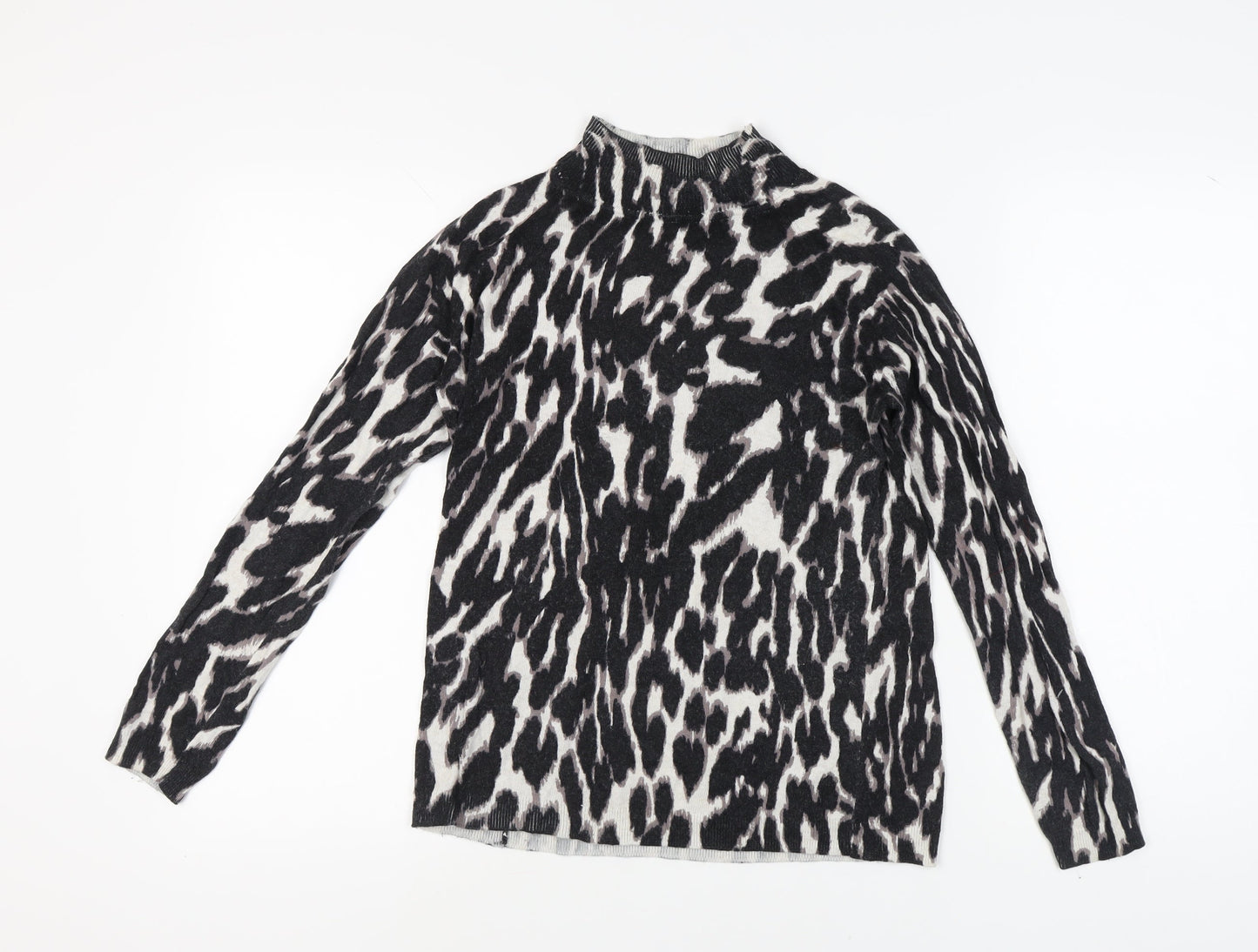 Mint Velvet Women's Multicoloured Animal Print Jumper