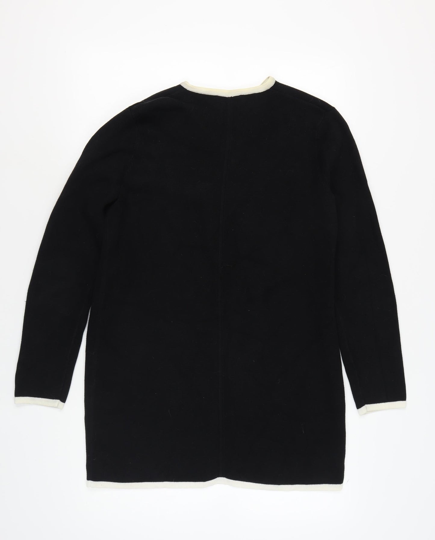 Viyella Women's Black Cardigan M 100% Cotton