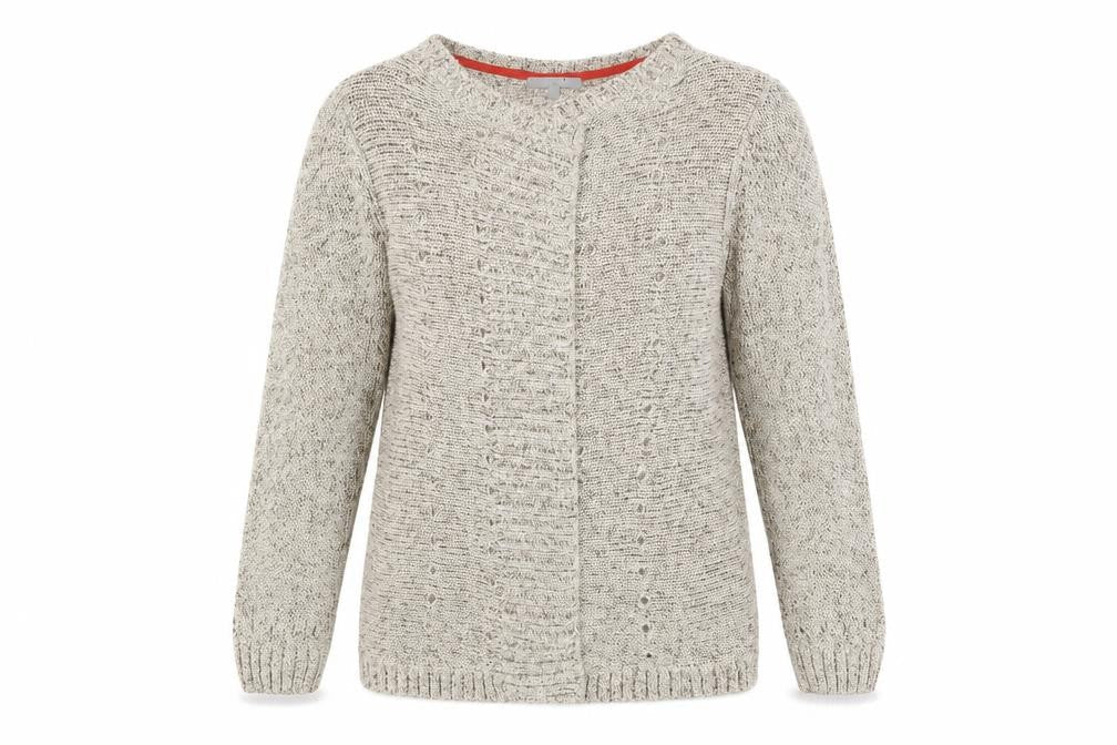 Marks & Spencer Women's Beige Crew Neck Pullover Size 14