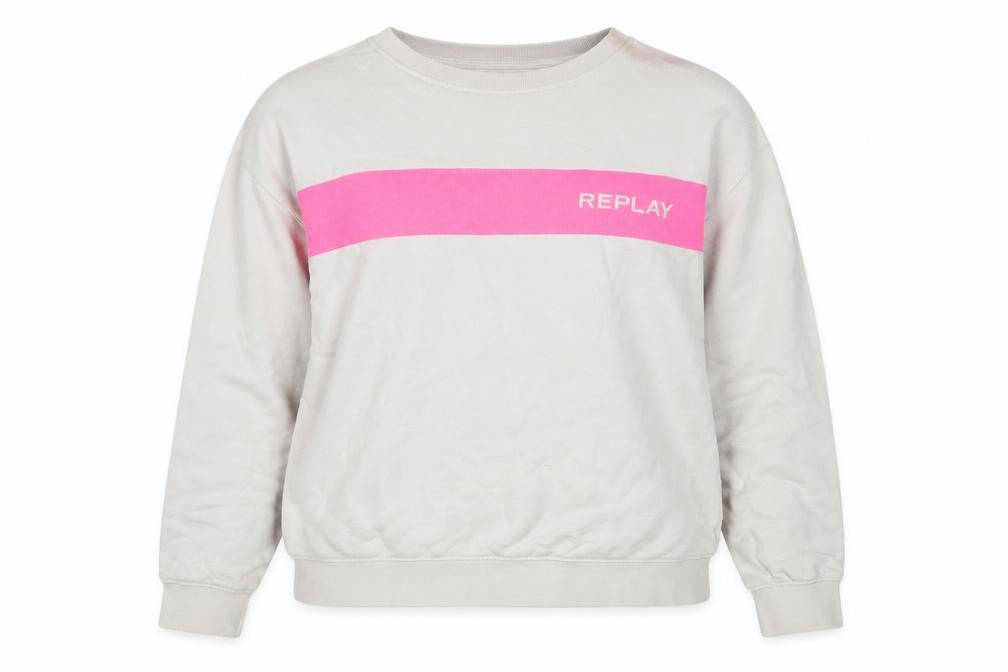 Replay Ivory Unisex Adults XL Sweatshirt