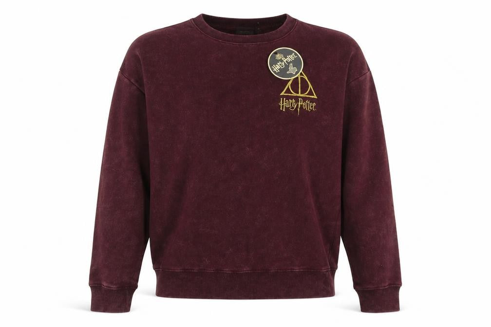 Harry Potter Red Sweatshirt Unisex Adult 10/12 Pullover