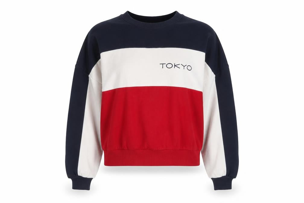 H&M Women's Multicoloured S Tokyo Pullover Sweatshirt