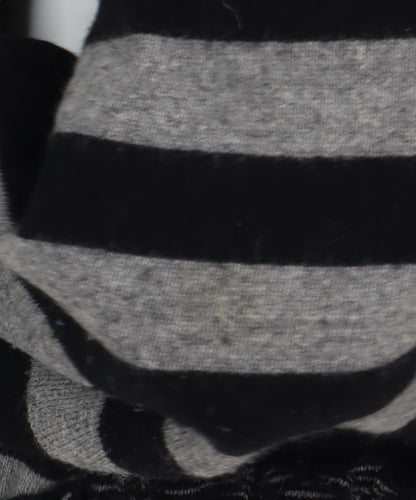 Country Casuals Women's Striped Pullover Jumper Black M