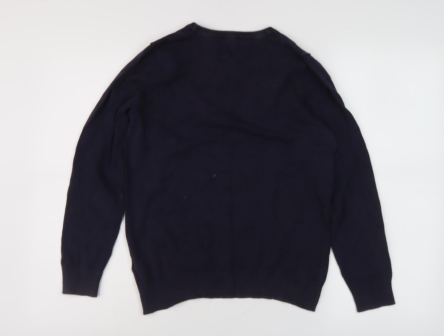 Maine Women's Black Embroidered Pullover Jumper, Size 12