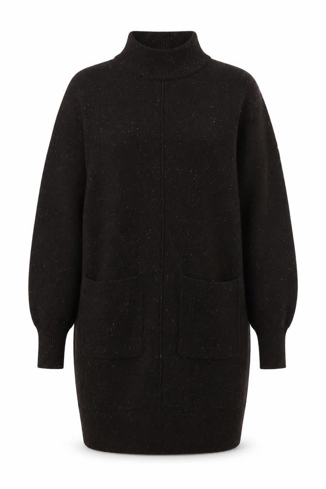 Marks & Spencer Women's Brown Mock Neck Jumper S