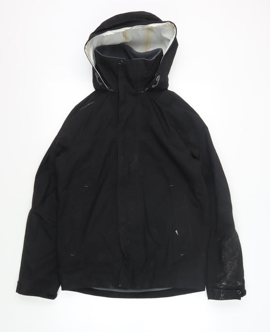 Tribord Men's Black XS Hooded Basic Jacket