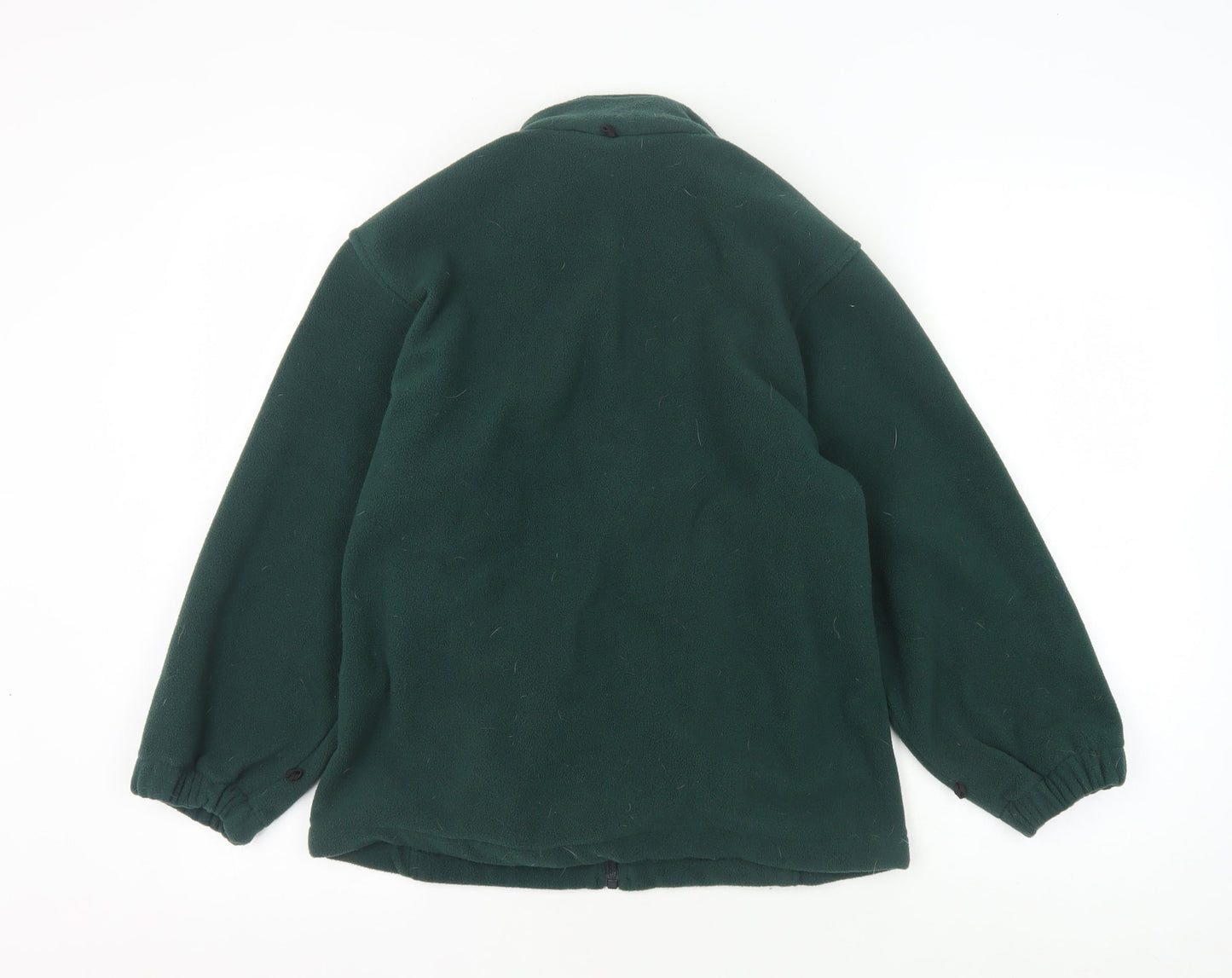Blue Max Green Unisex Adult Fleece Jacket Size 2