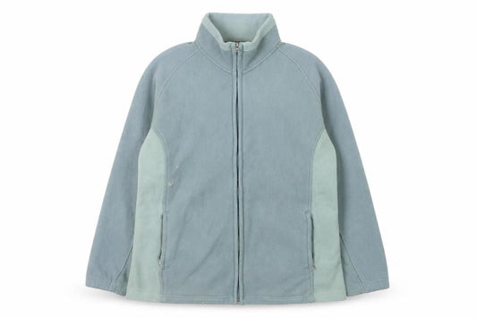 Front view of Bonmarché Women’s Green Fleece Jacket, size L