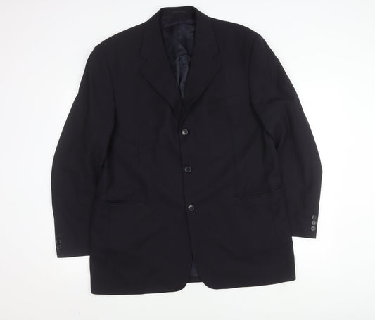 Next Men's Blue Regular Fit Blazer 42R Jacket