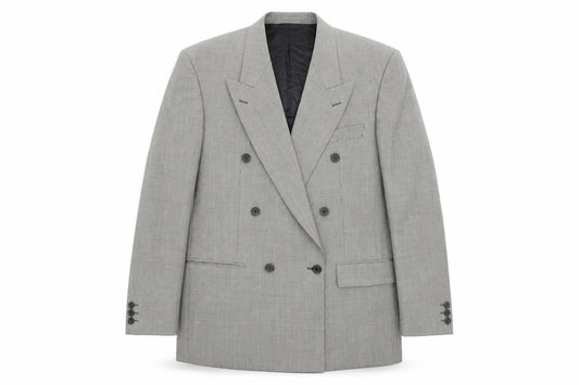 St Michael Men's Black & White Check Blazer, 40R