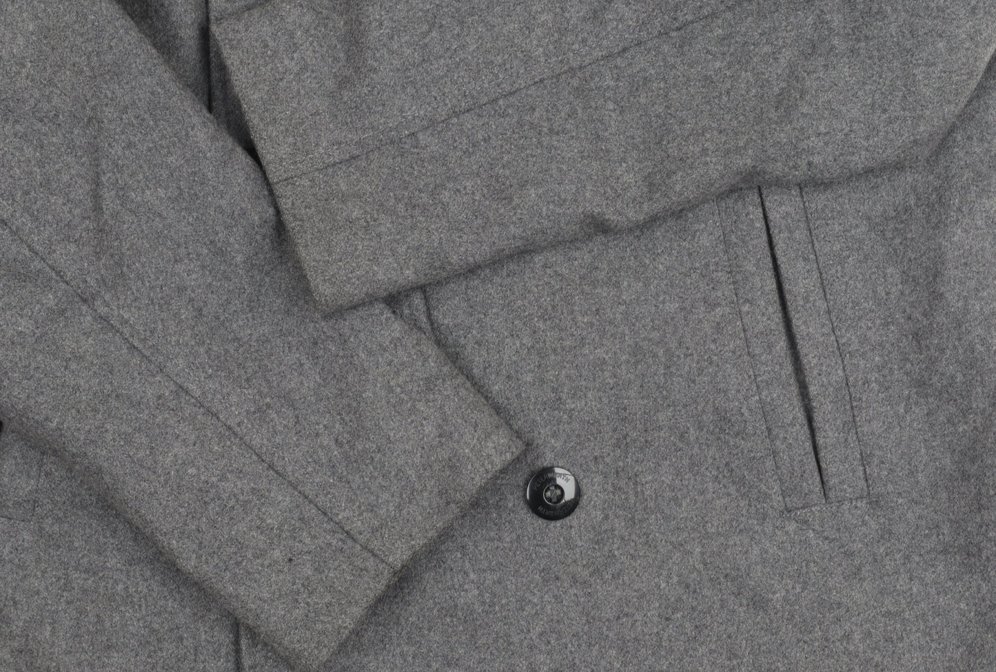 Peter Werth Men's Grey Pea Coat Size 4