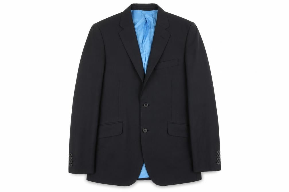 Marks & Spencer Men's Grey Blazer, 38R, Wool