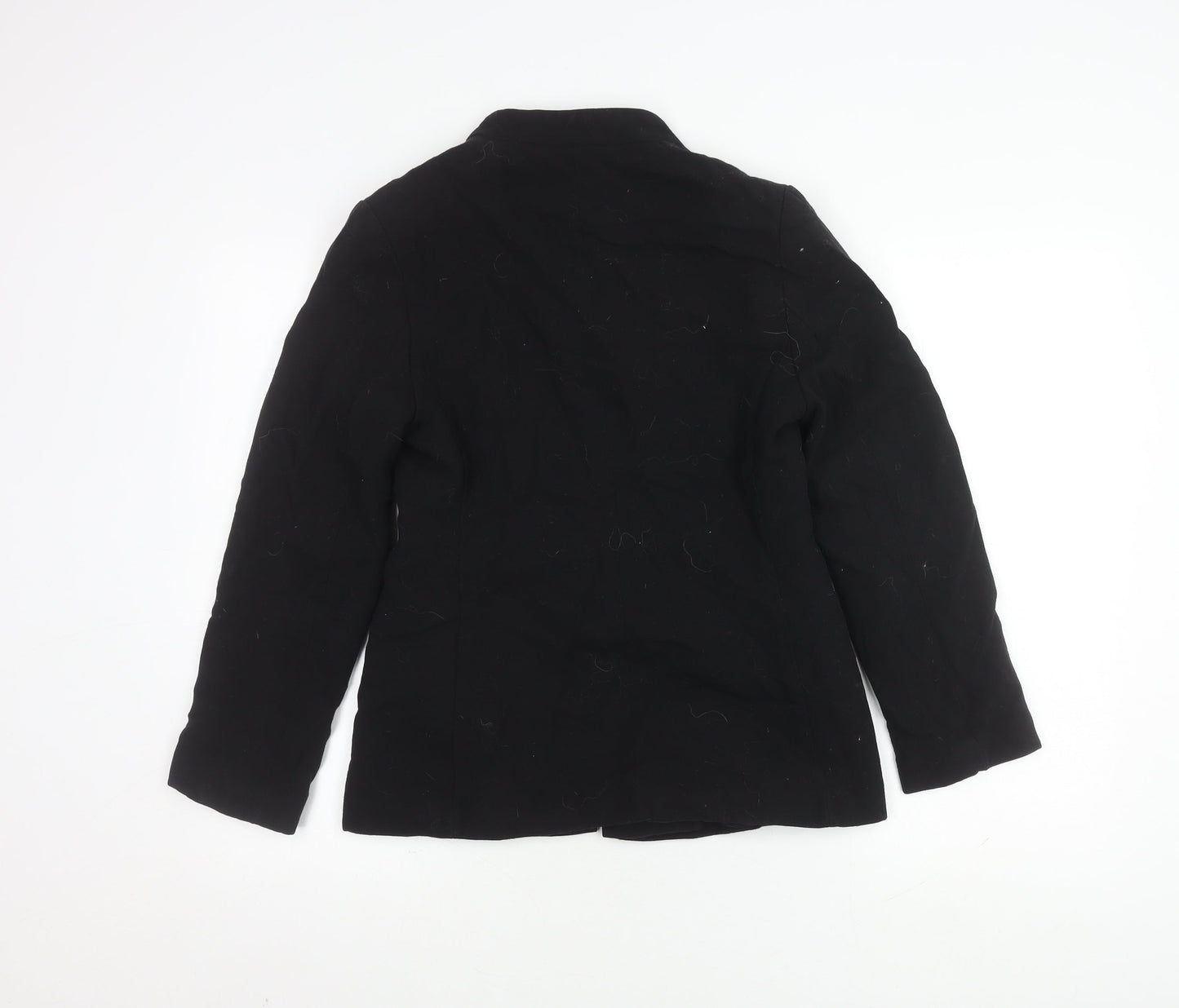 Next Women's Black Blazer, Size 10, Buttoned, Workwear