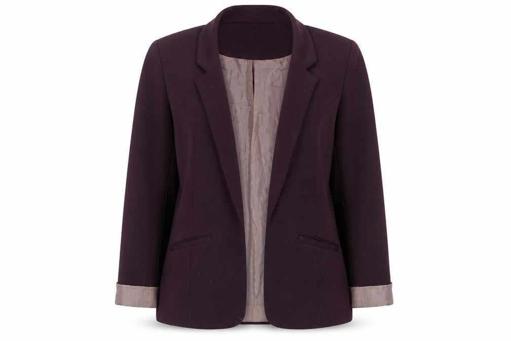 Oasis Women's Purple Blazer, Size 10, Lined, Regular Fit