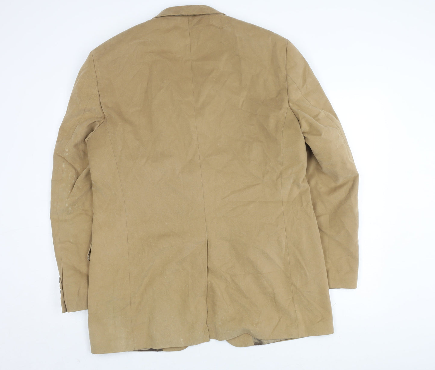 Marks and Spencer Men's Beige Long Blazer 42L