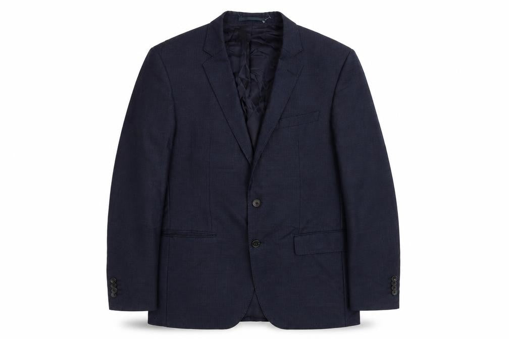 Hugo Boss Men's Blue Regular Fit Suit Jacket 40R