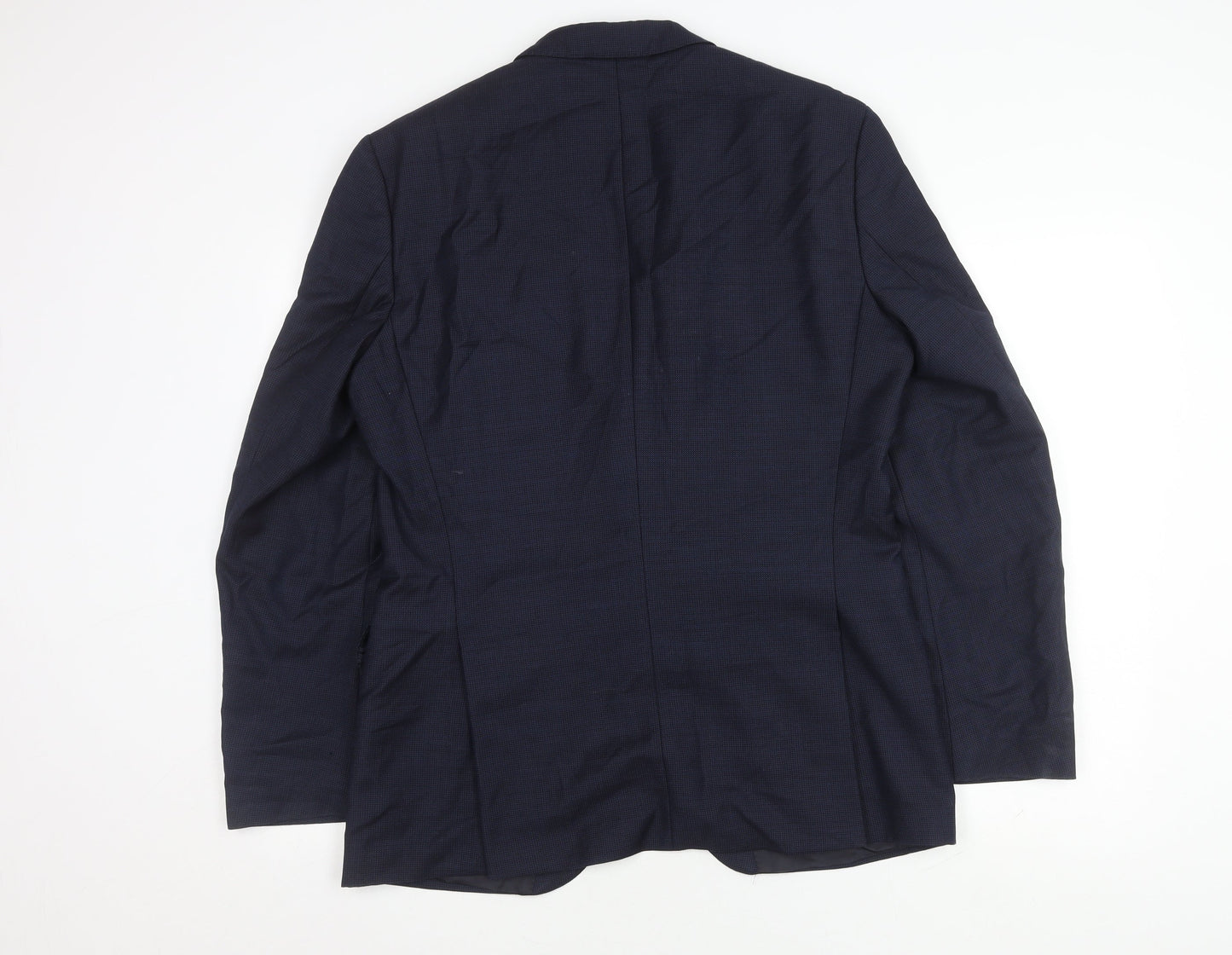Hugo Boss Men's Blue Regular Fit Suit Jacket 40R