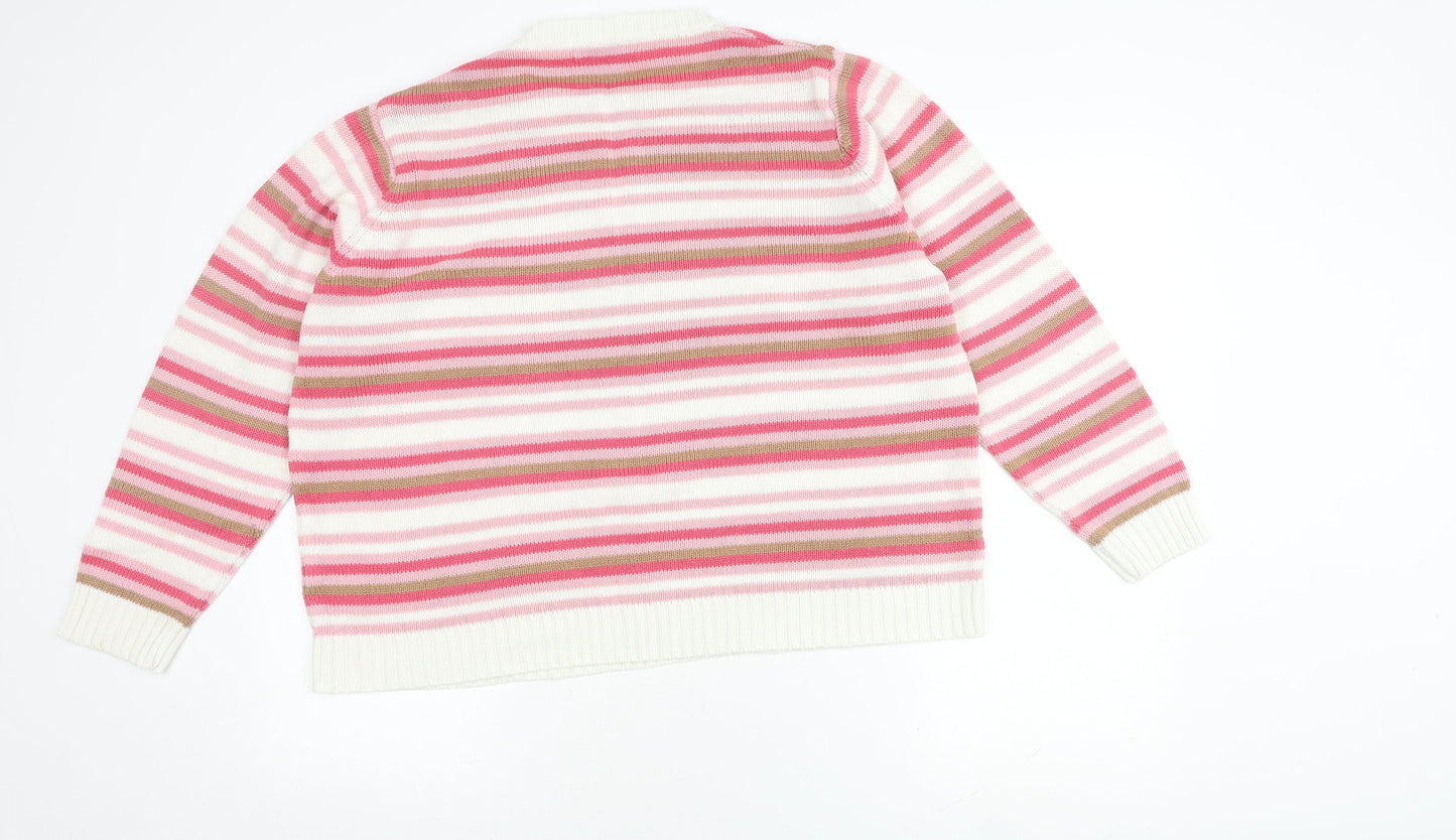 EWM Women's Multicoloured XL Pullover Jumper