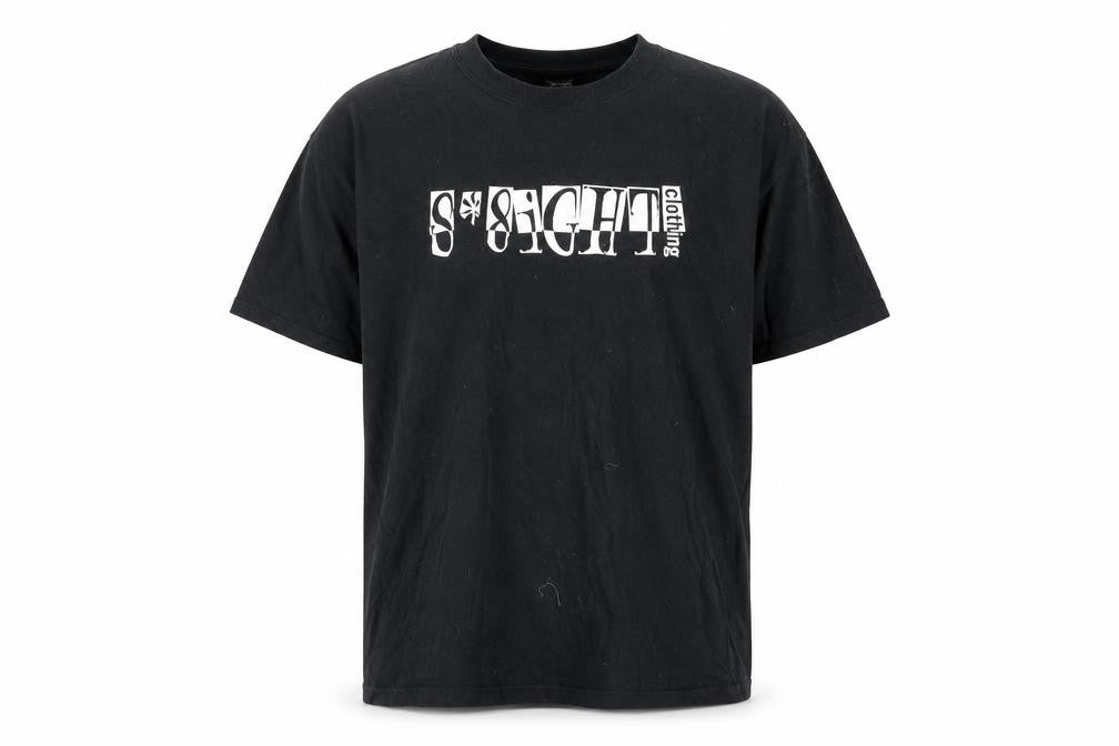 S8 Clothing Men's Black XL Graphic T-Shirt Short Sleeve
