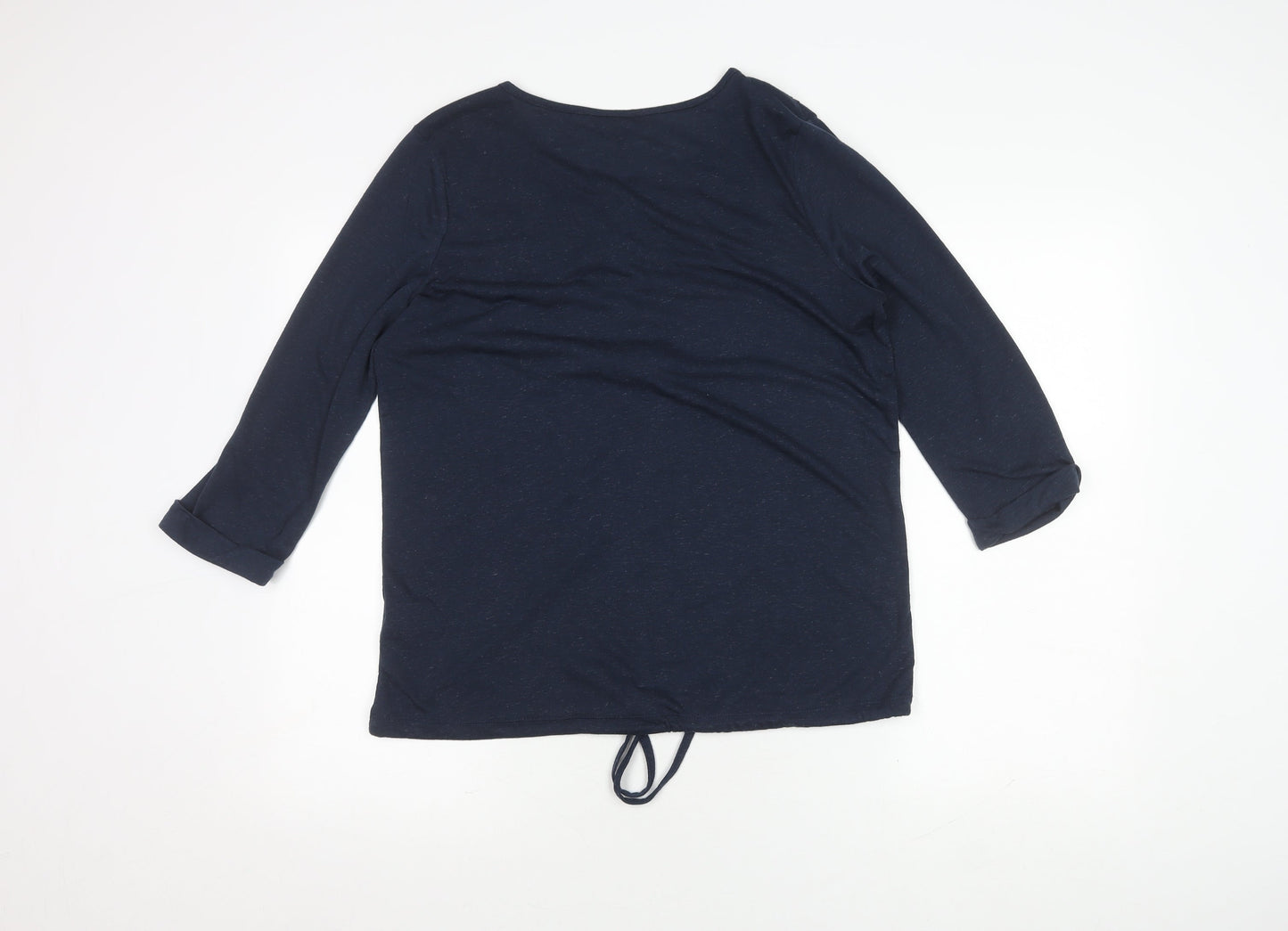 Next Women's Blue Embroidered Tunic, Size 14, Casual Wear