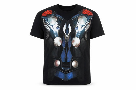 Gildan Men's Small Black Marvel Thor Graphic Tee
