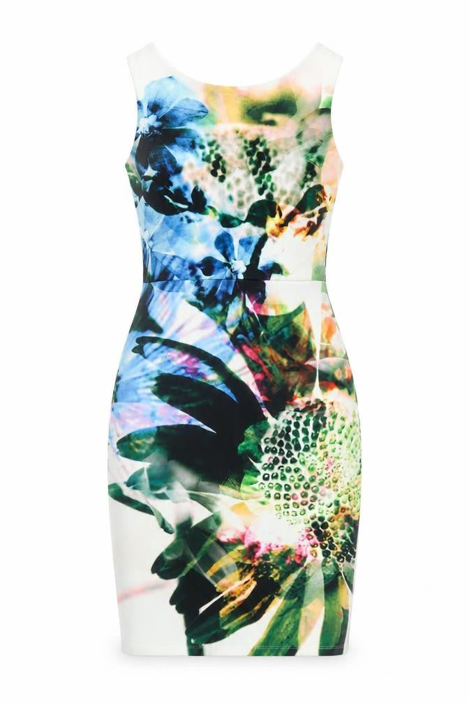 Next Women's Multicoloured Sheath Dress, Size 12