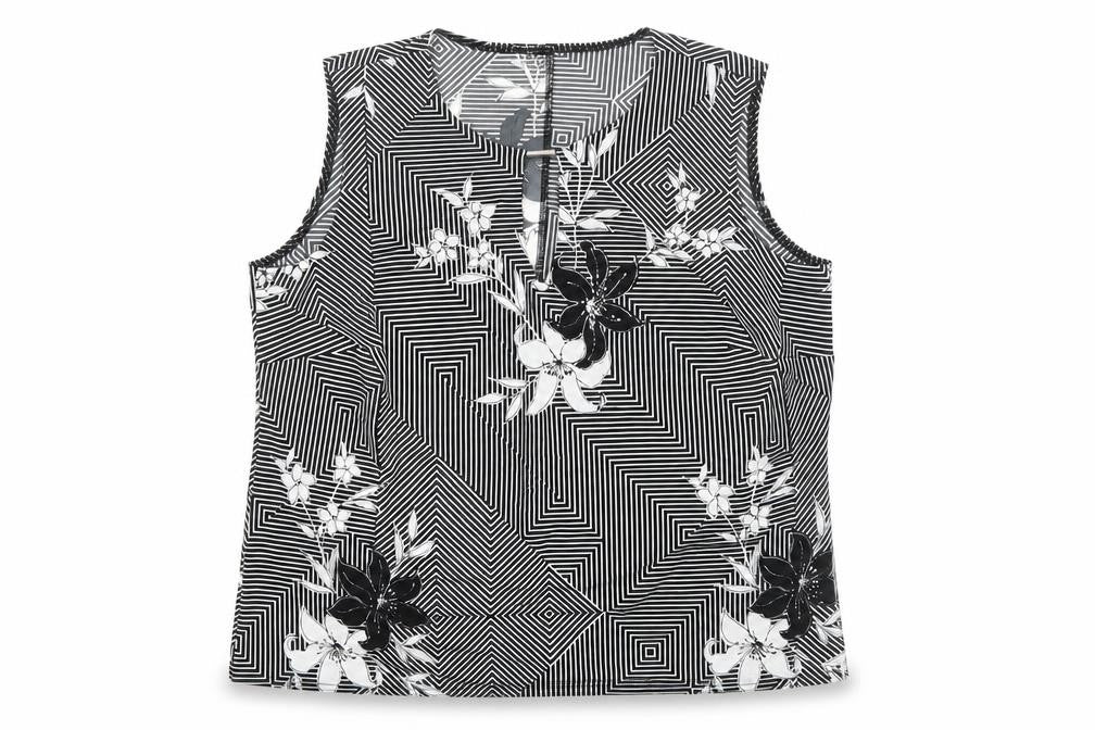 Essence Women's Sleeveless Floral Top UK 20
