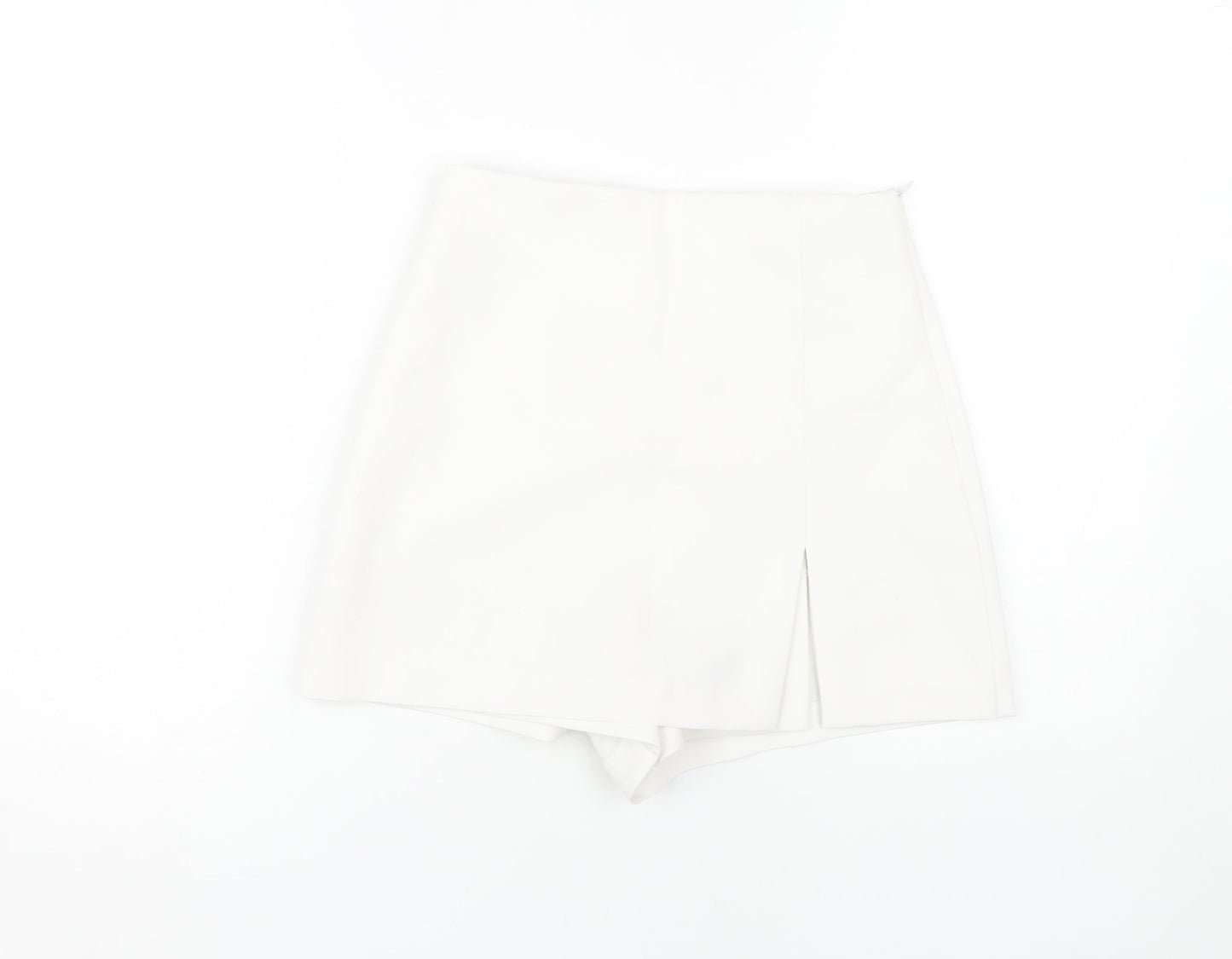 ZARA Women's White XS Skort Short Skirt