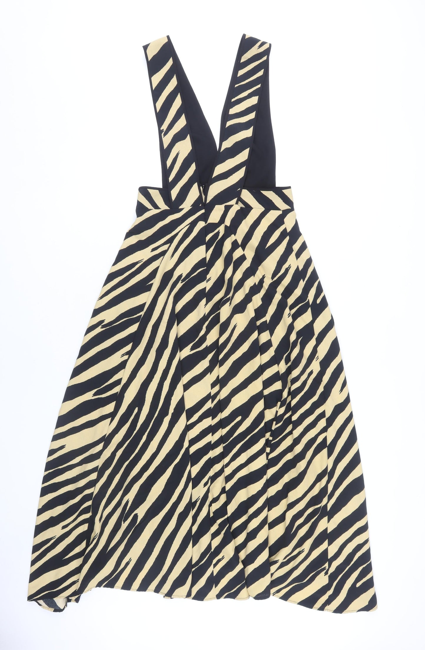 Topshop Women’s Zebra Print Midi Dress, Size 10