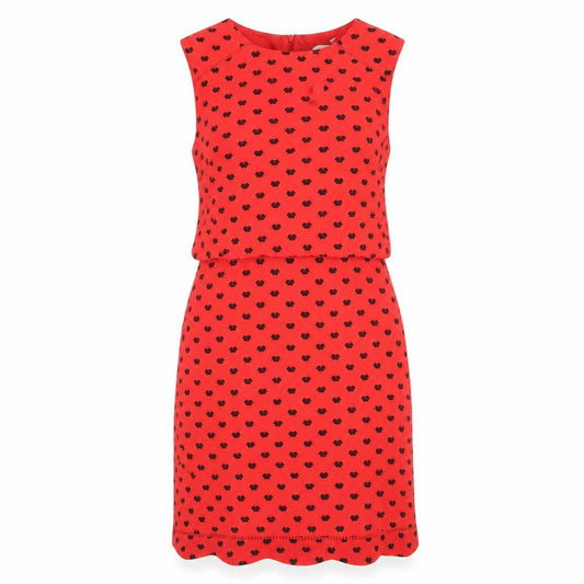 Oasis Women Red Shift Dress Size 10 Sleeveless