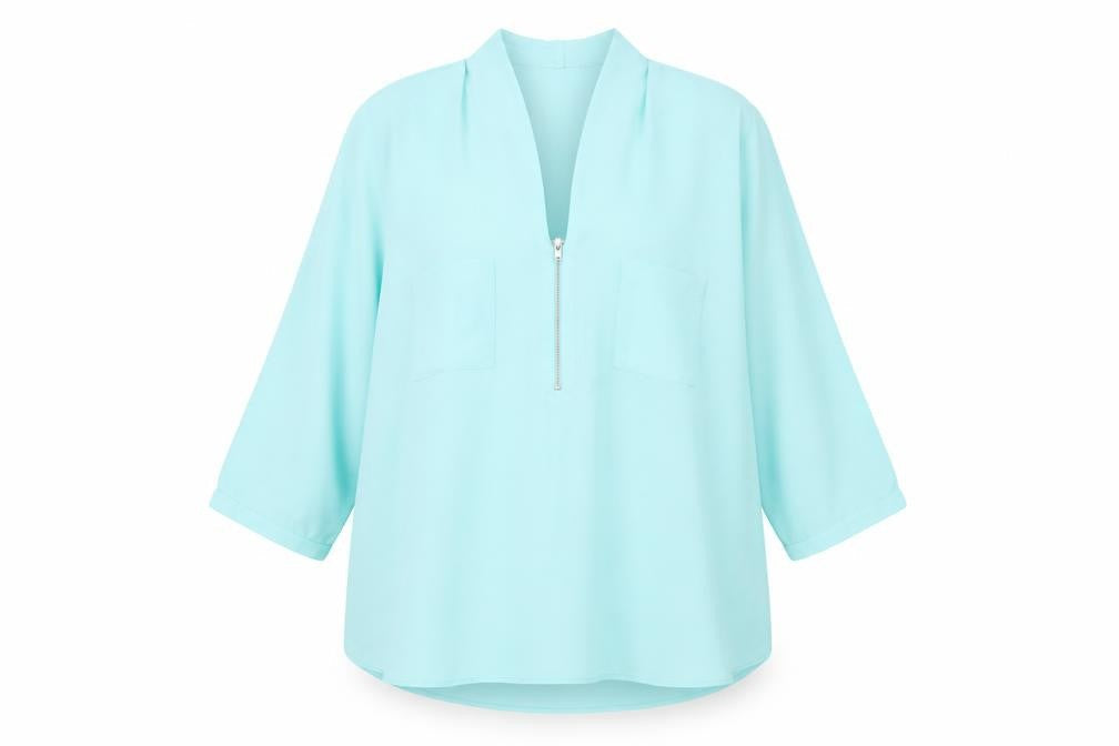 Wallis Blue Women's XL Tunic Blouse